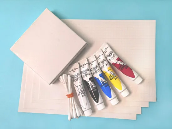 3級問題集対応 絵の具セット